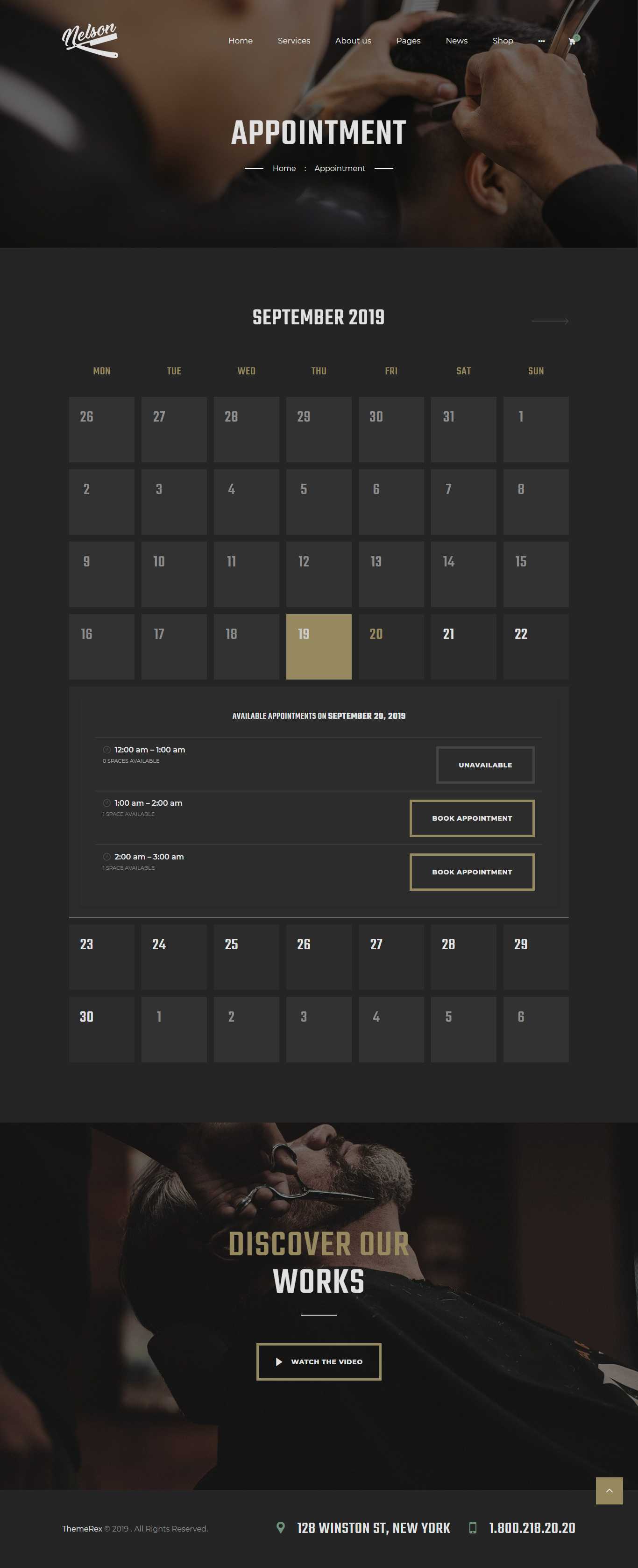 Hair and Beauty Salon | Gorgeous Themes
