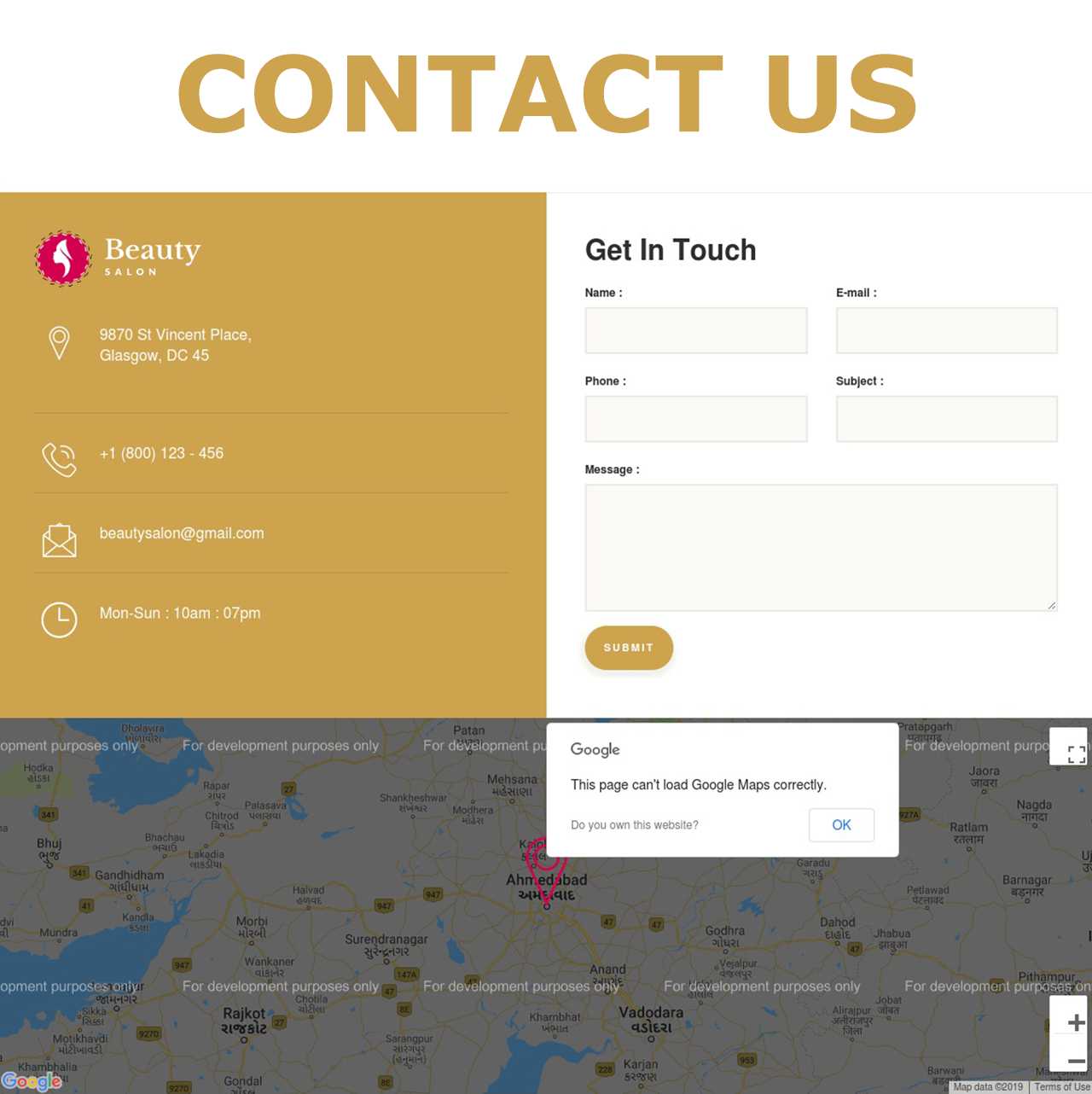 Beauty Salon Websites | Webmaken | +32 487 20 44 24