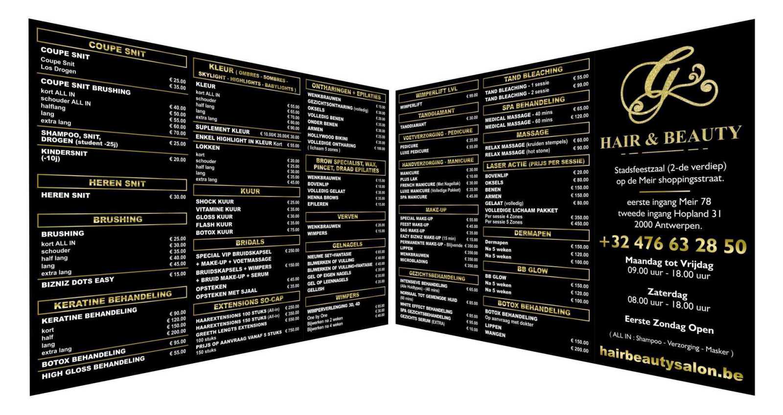 Beauty Salon Websites | Webmaken | +32 487 20 44 24