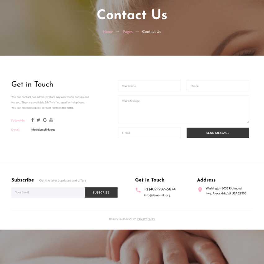 Beauty Salon Websites | Webmaken | +32 487 20 44 24