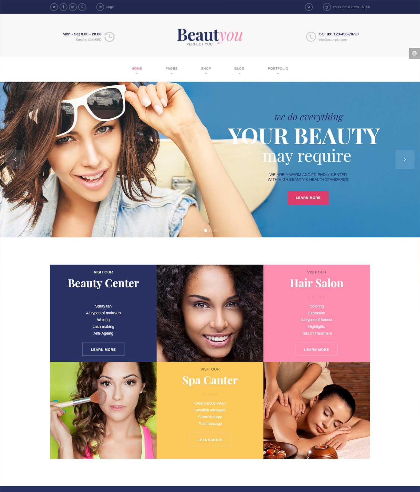 Beauty Salon Websites | Webmaken | +32 487 20 44 24